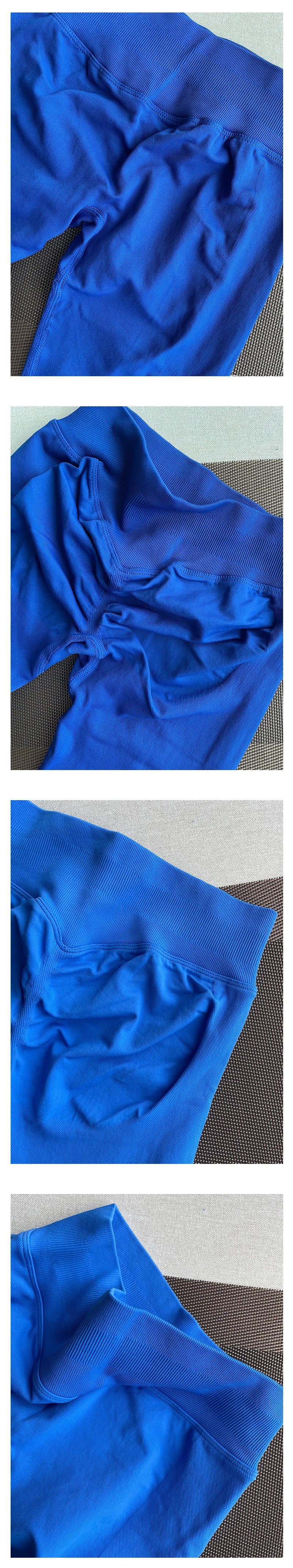 بنطال يوغا ضيق بدون درزات للنساء