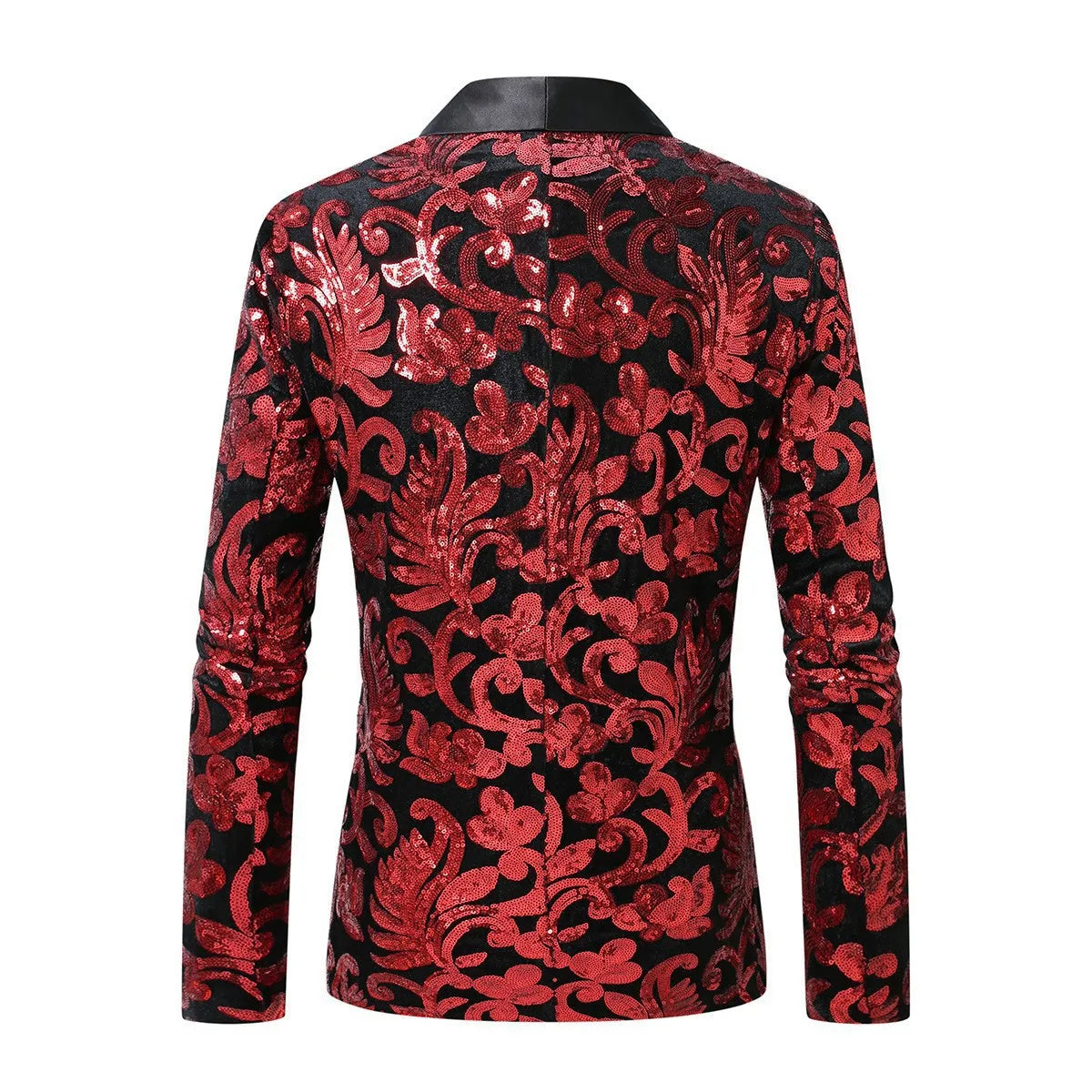 Men Luxury Sequin Party Suit Set