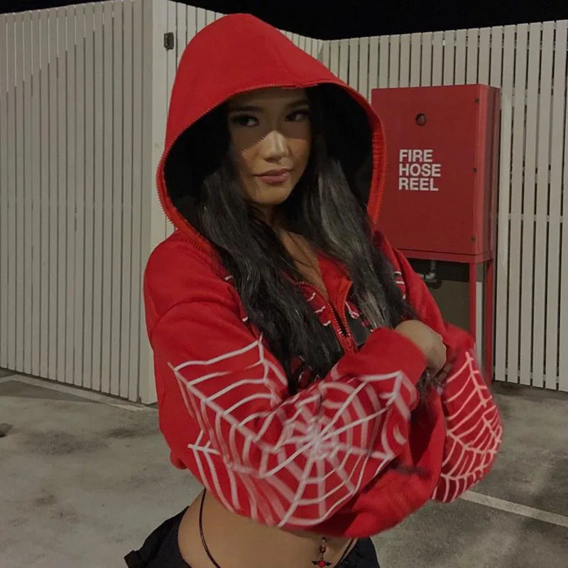 Rhinestone Skeleton Hoodie