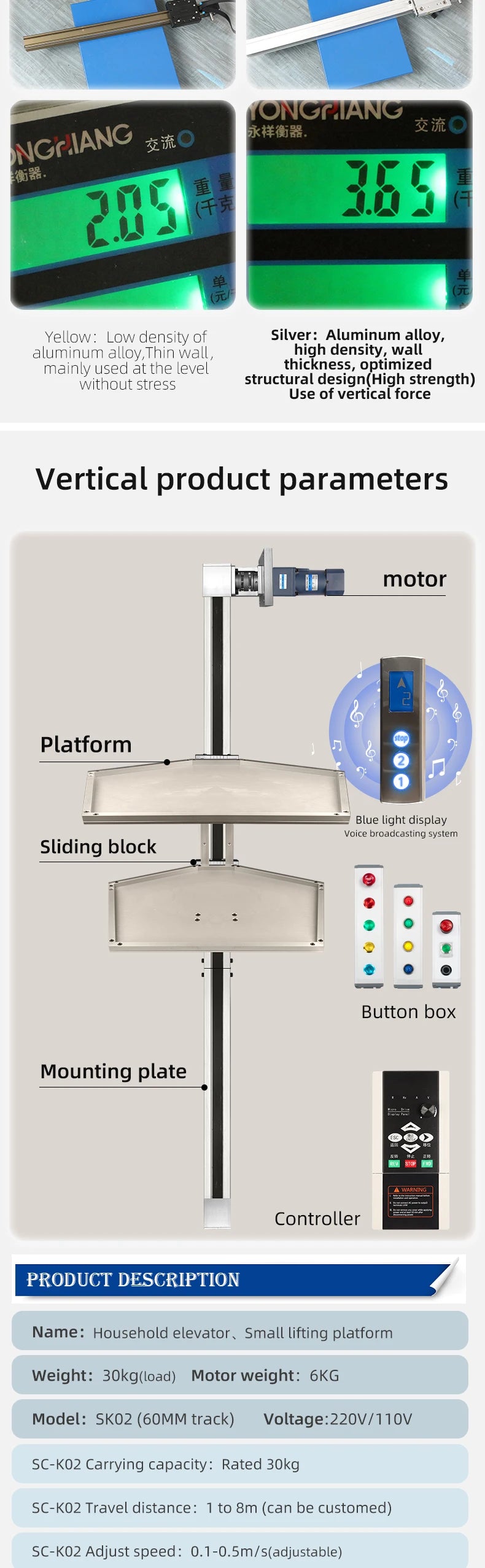 Restaurant Food Lifting Elevator