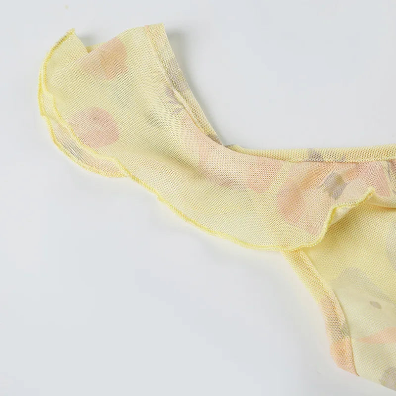 Women V Neck Lace Bodycon Dress