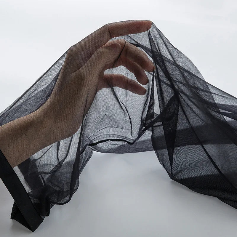 جوارب نسائية بنقشة زهور ثلاثية الأبعاد