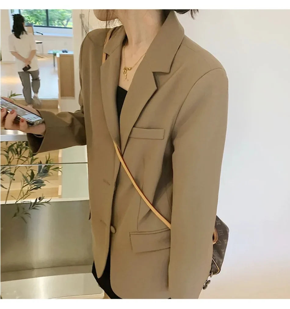 PowerSet™ – Slim Blazer Suit Set (Office-Classy, Tailored for Comfort & Impact)