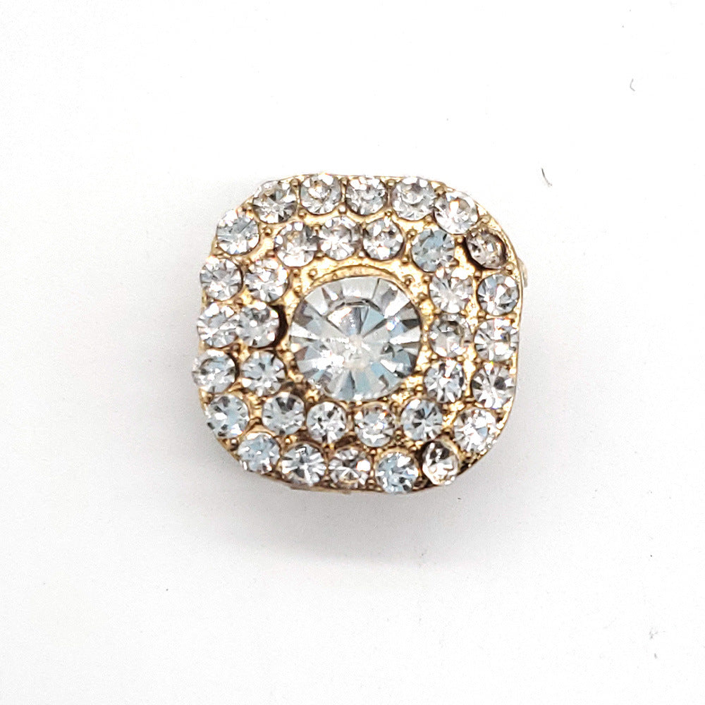 Women Bling Shoe Charms Crystal Chain Jewelry