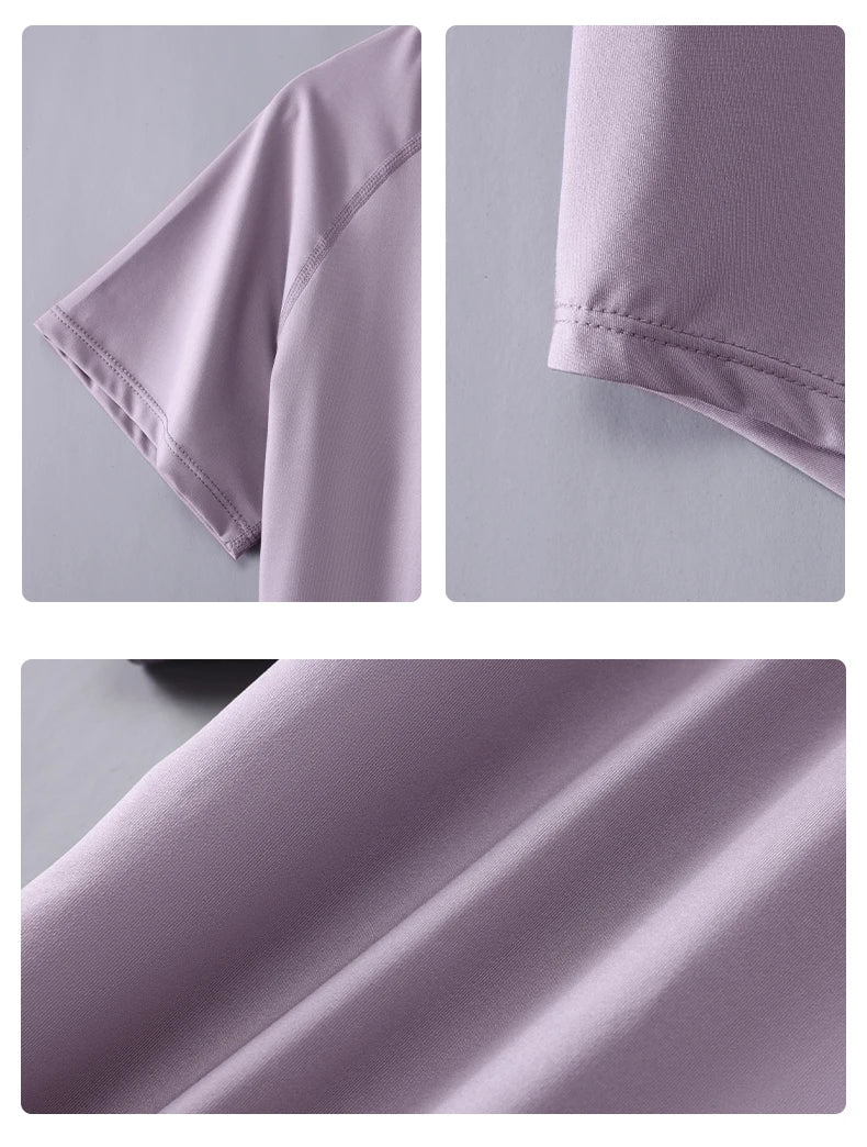 Women Quick Dry Short Sleeve Yoga T Shirt