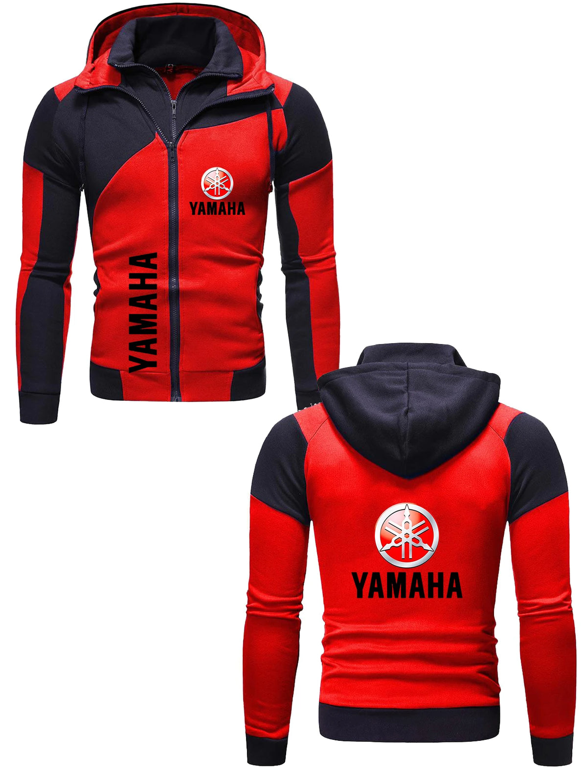 Yamaha Logo Zip-Up Hoodie