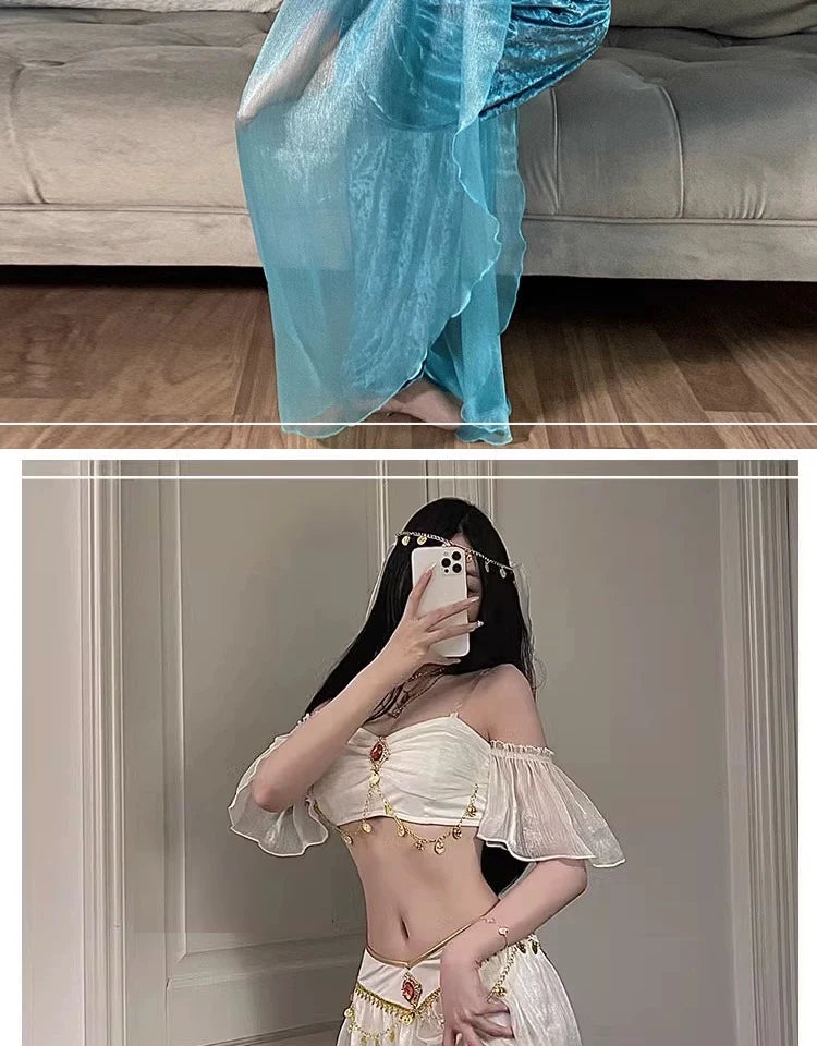 Egyptian Queen Belly Dance Costume Set