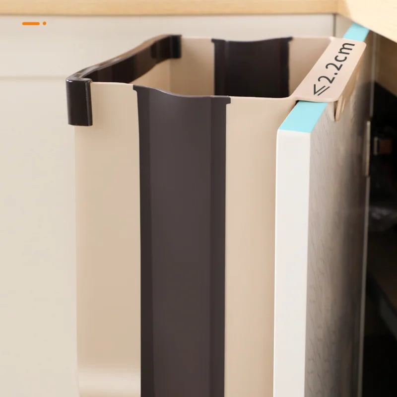 Folding Kitchen Trash Can