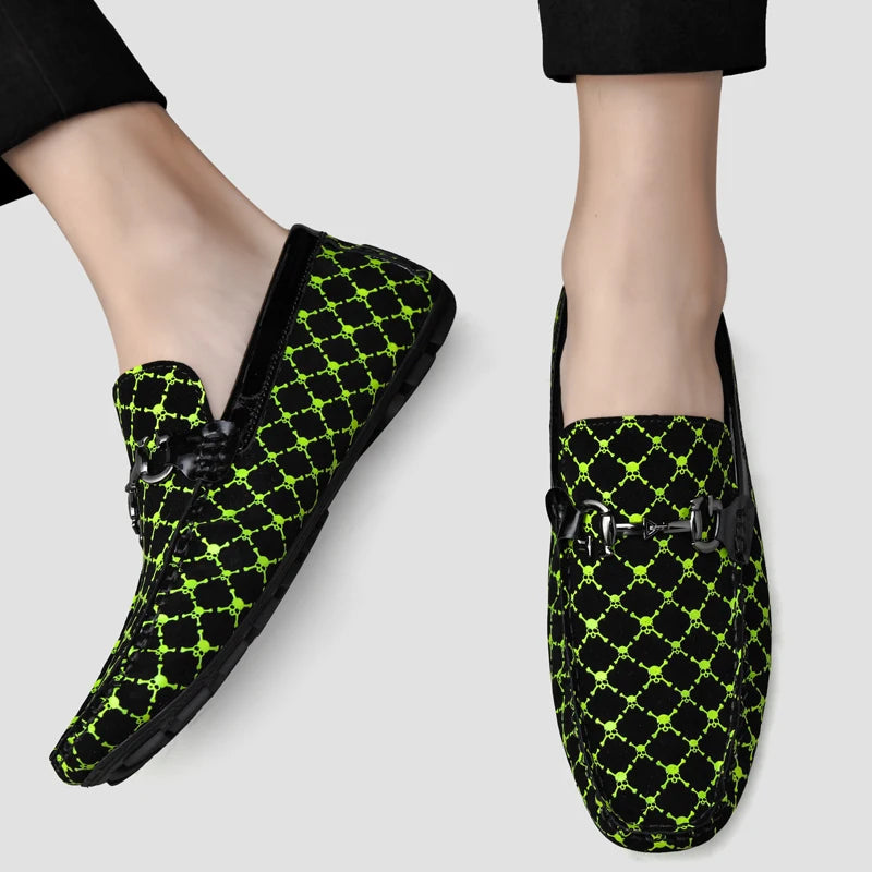 Men Breathable Handmade Leather Loafers