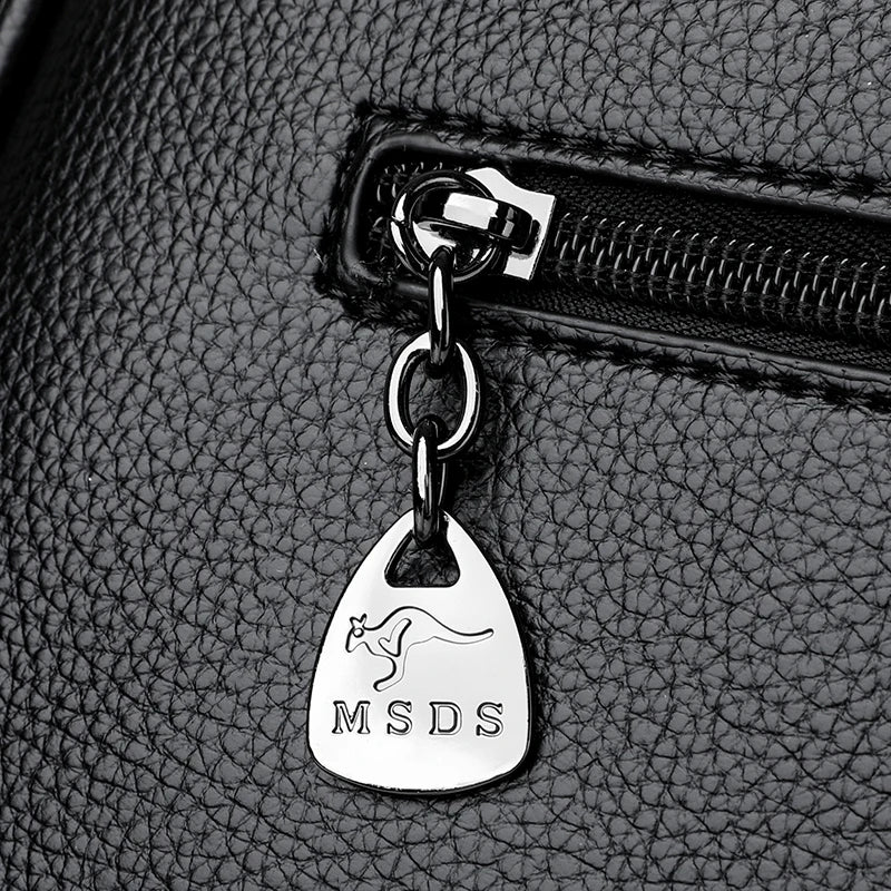 Minimalist Leather Shoulder Bag
