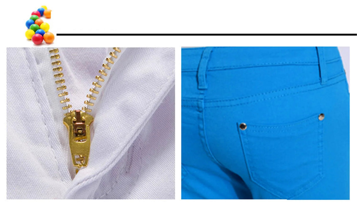 بنطلون مكتب نسائي أبيض