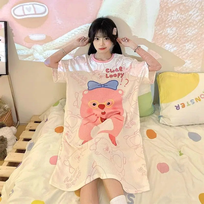 Sanrio Kuromi Cute Pajamas Cosplay Costume