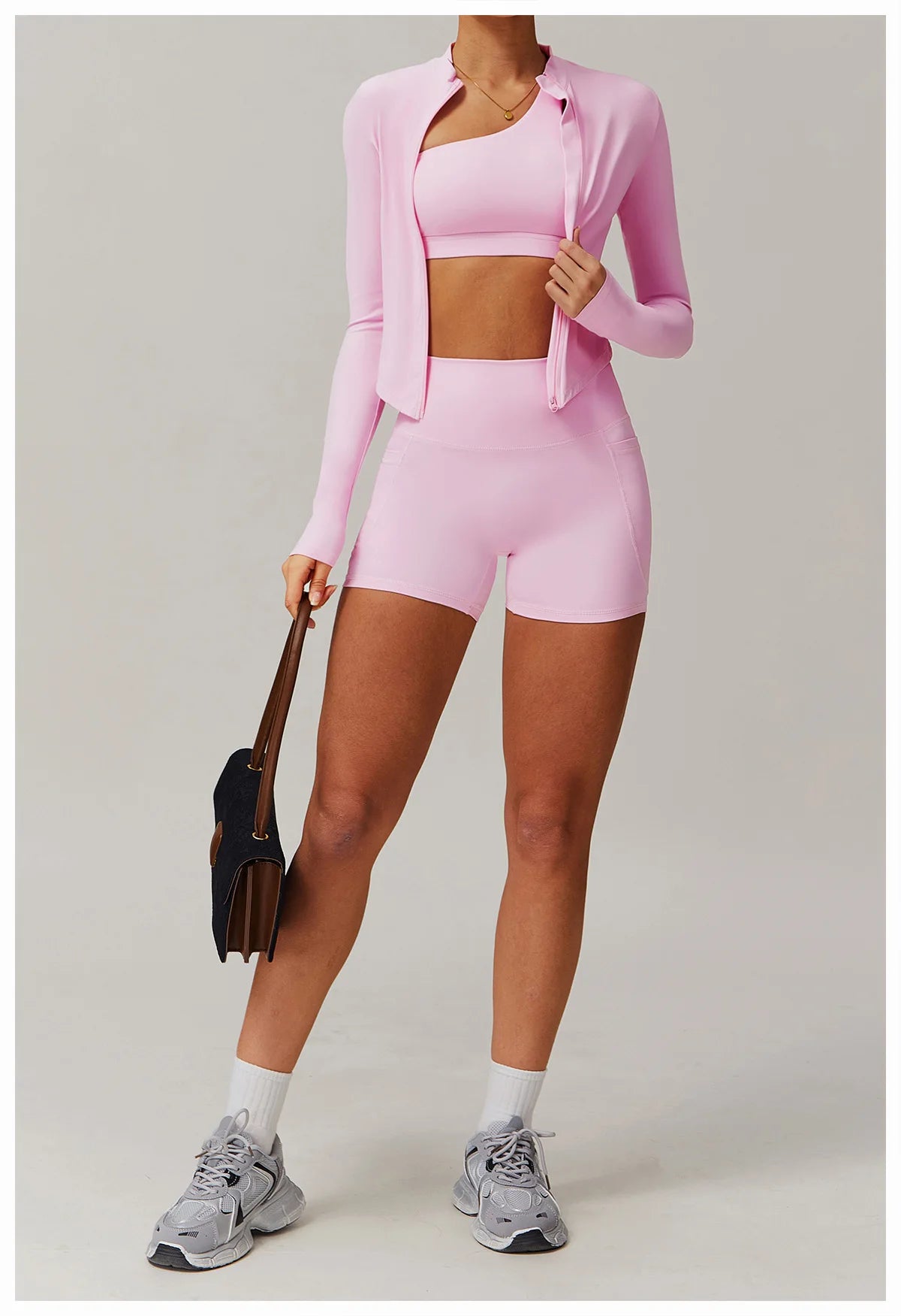 حمالة صدر رياضية نسائية بكتف مائل