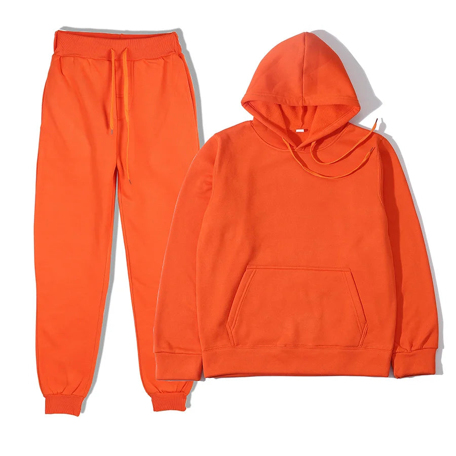 Unisex Sports Hoodie & Pants Set