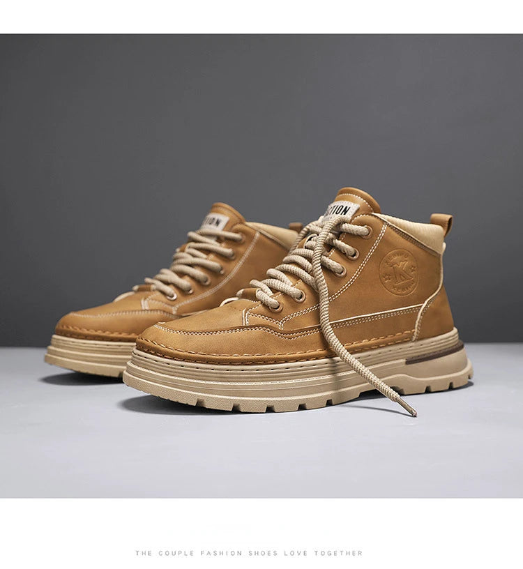 Fashion High-Top Casual Men’s Boots