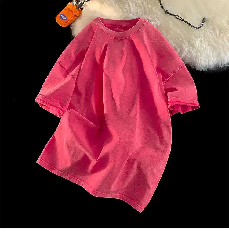 تي شيرت كبير الحجم عالي الجودة