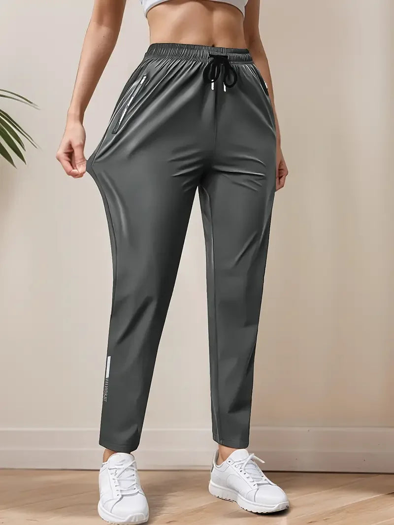 Women Quick-Dry Ice Fiber Pants