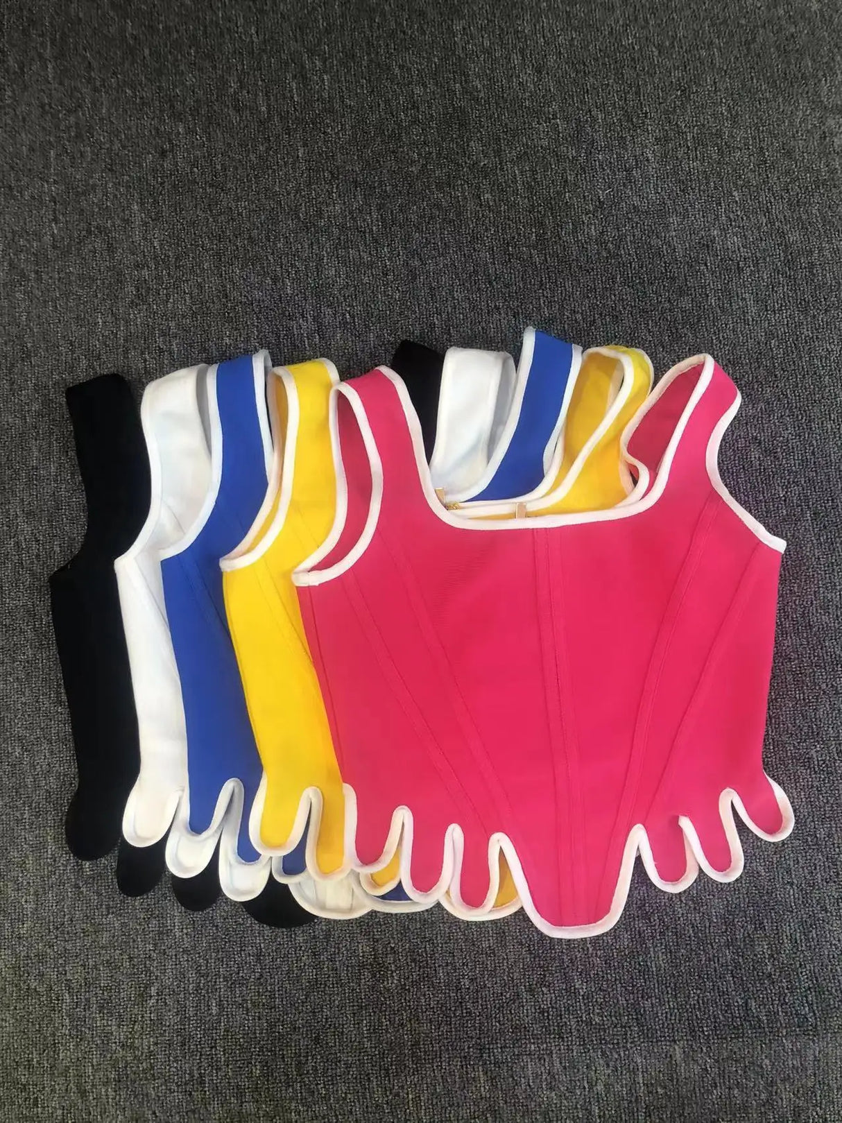 Women Bandage Hem Tank Top