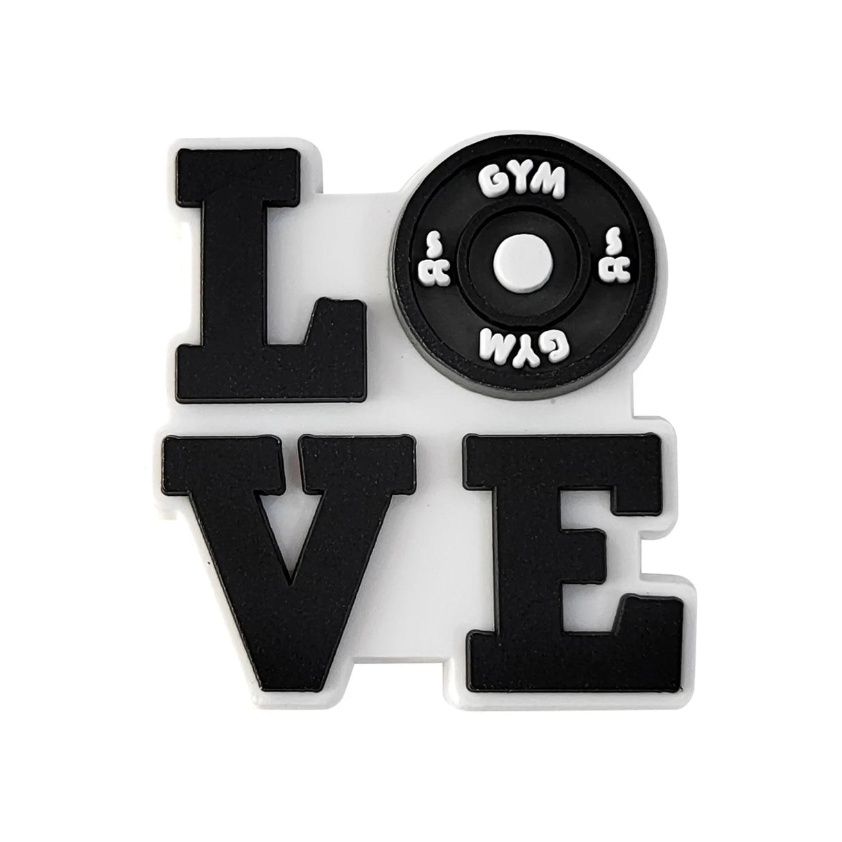 Women Bodybuilding Shoe Charms Fun Set