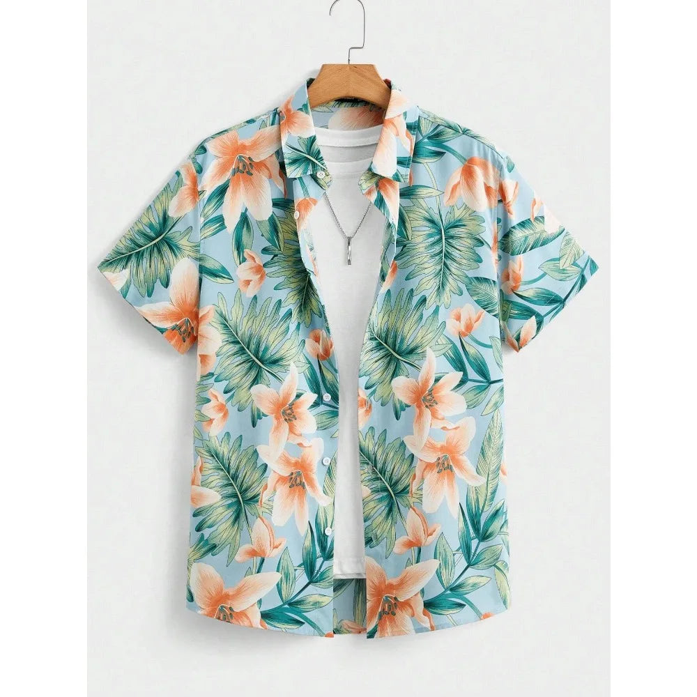 Midnight Palm Resort Shirt