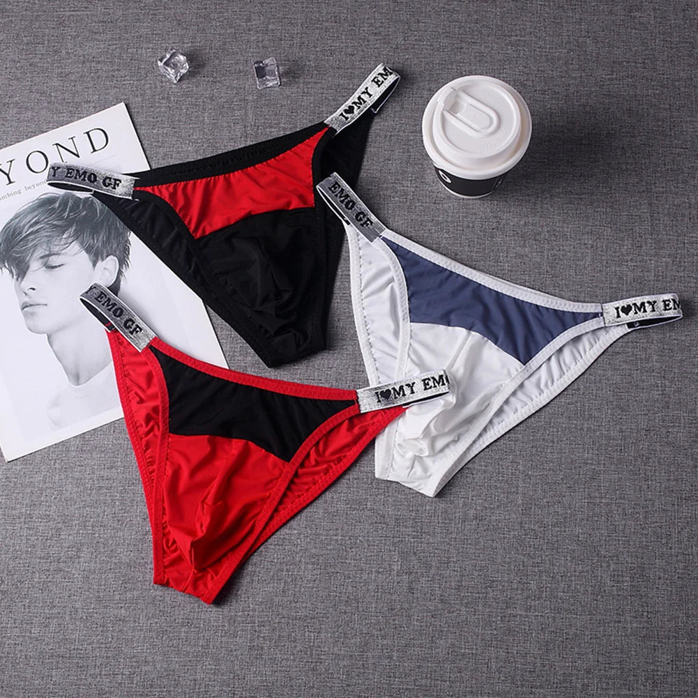 ملابس داخلية رجالية مثيرة منخفضة الخصر - جراب قابل للتنفس