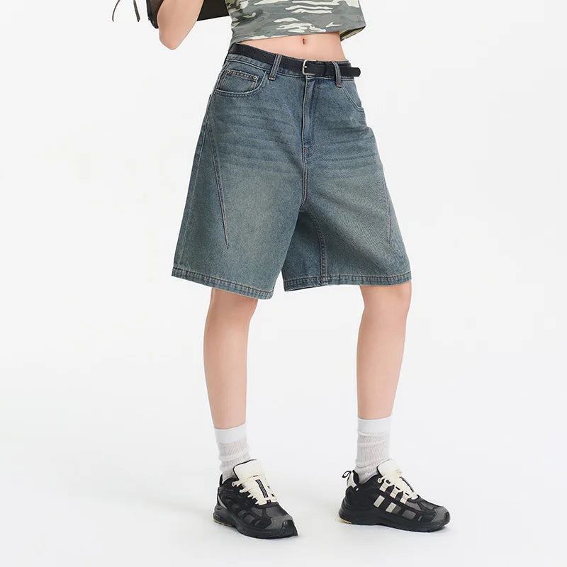 CoolTide™ – Loose Cooling Shorts (Vintage Slim 2025 Denim Design)