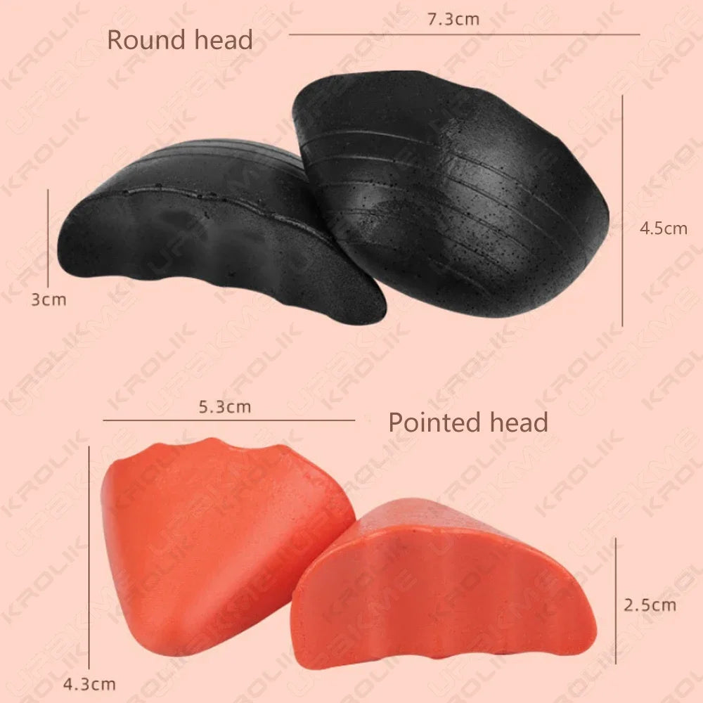 وسائد نعل الحذاء النسائية المزودة بسدادات أصابع القدم