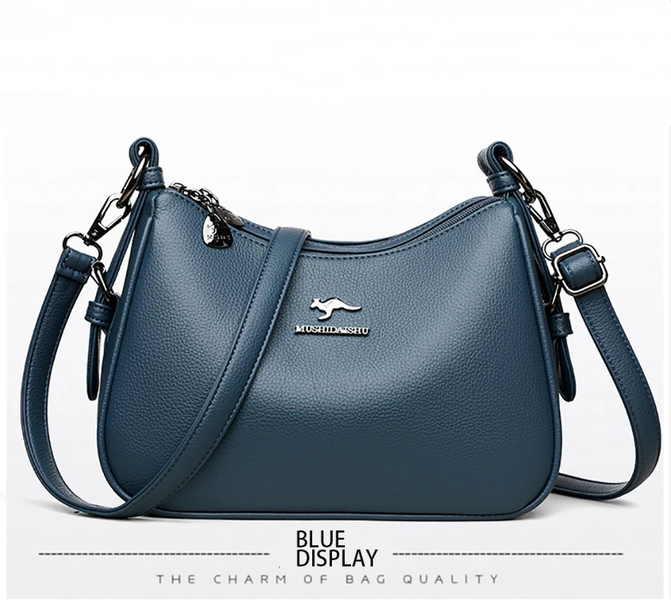 Minimalist Leather Shoulder Bag