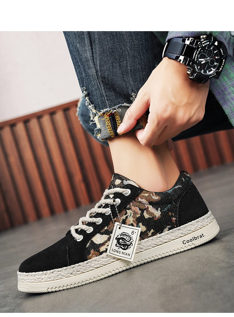 SpringWalk™ Men’s Casual Canvas Shoes