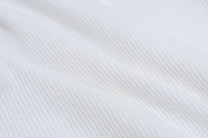 Aesthetic Bow Bandage Ribbed Crop Top