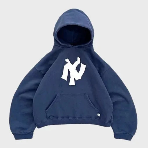 Women's Y2K Retro Letter Hoodie