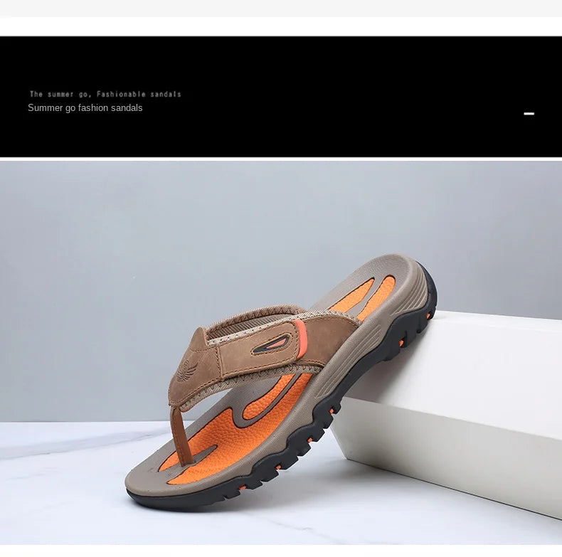 Heritage Leather Beach Sandals