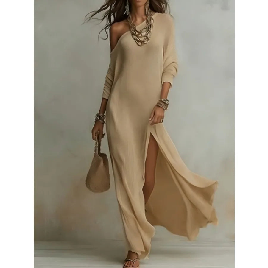 Women's Long Sleeve Knit Dress