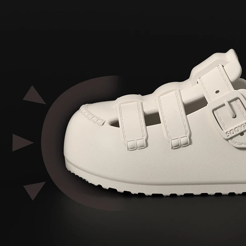 صنادل نسائية بكعب مسطح كاجوال