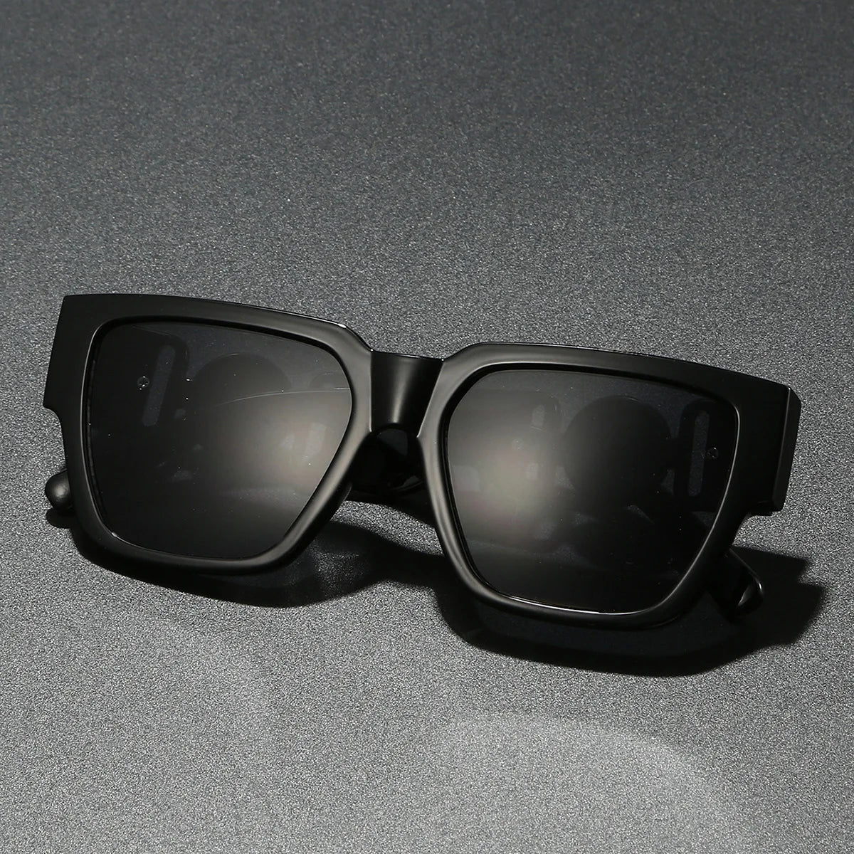Signature Leopard Square Sunglasses