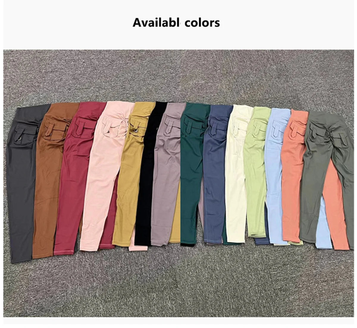 High Waist Push-Up Women's Yoga Pants – Sexy Pocket Workout Leggings