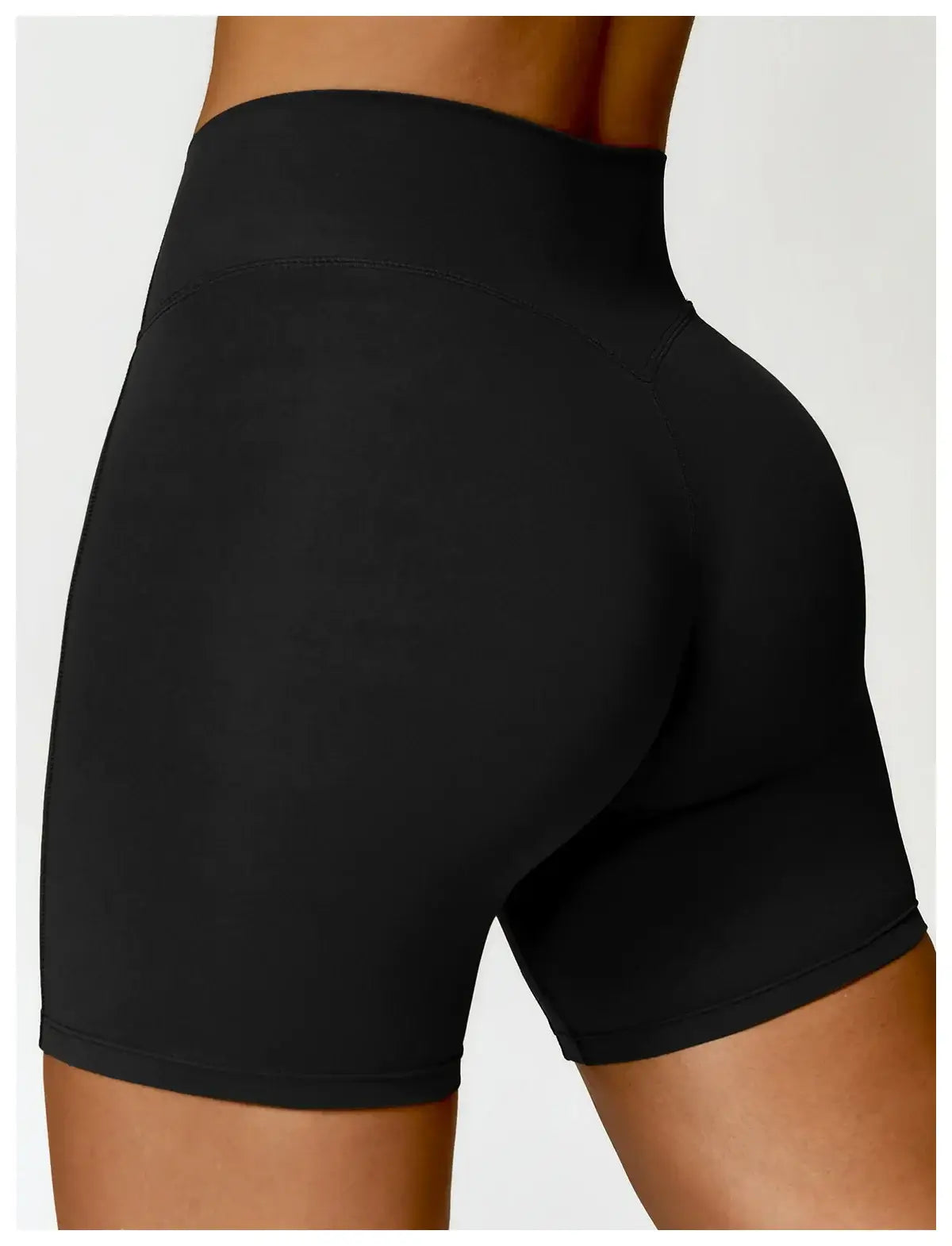 Women High Waist Yoga Fitness Shorts