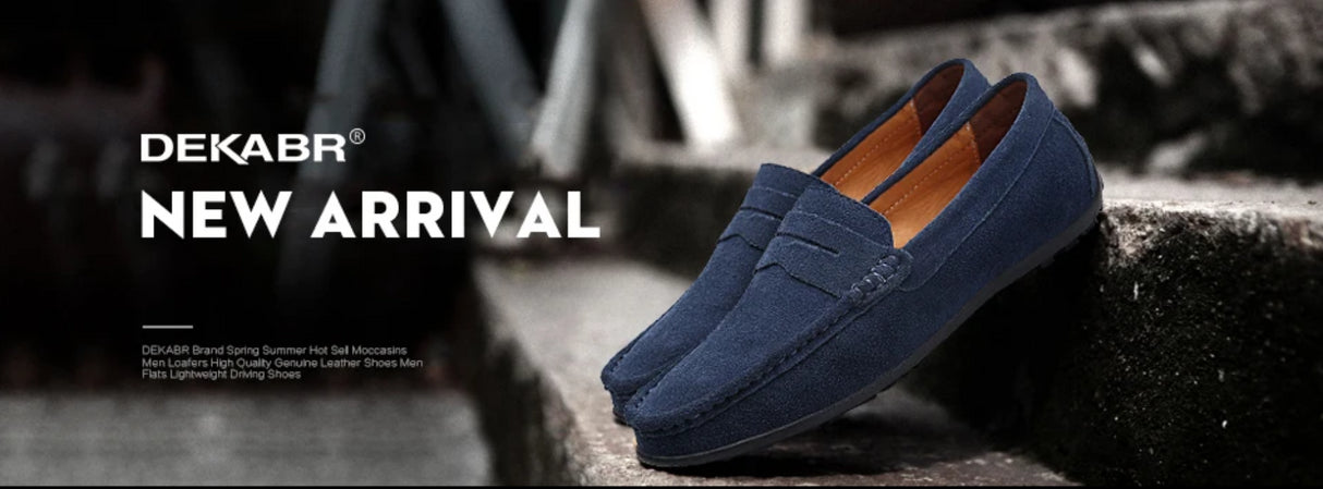 Men Luxury Fashion Slip On Loafers