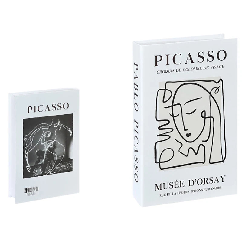 Minimalist Luxury Fake Book Decor