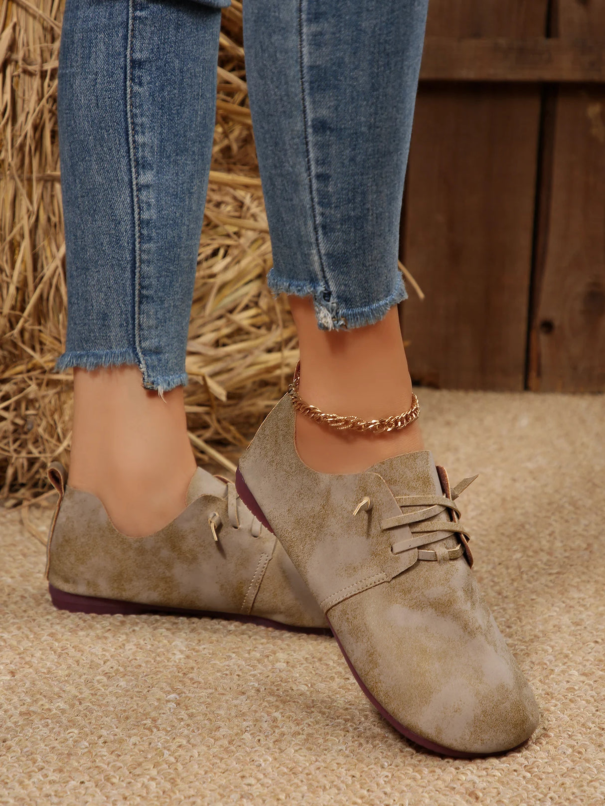 حذاء لوفر نسائي أنيق وسهل الارتداء