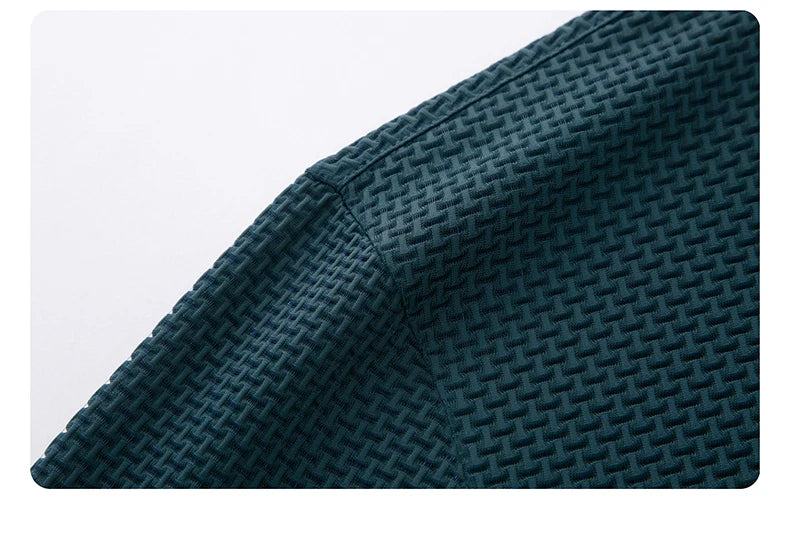 قميص بولو رجالي من الحرير الجليدي