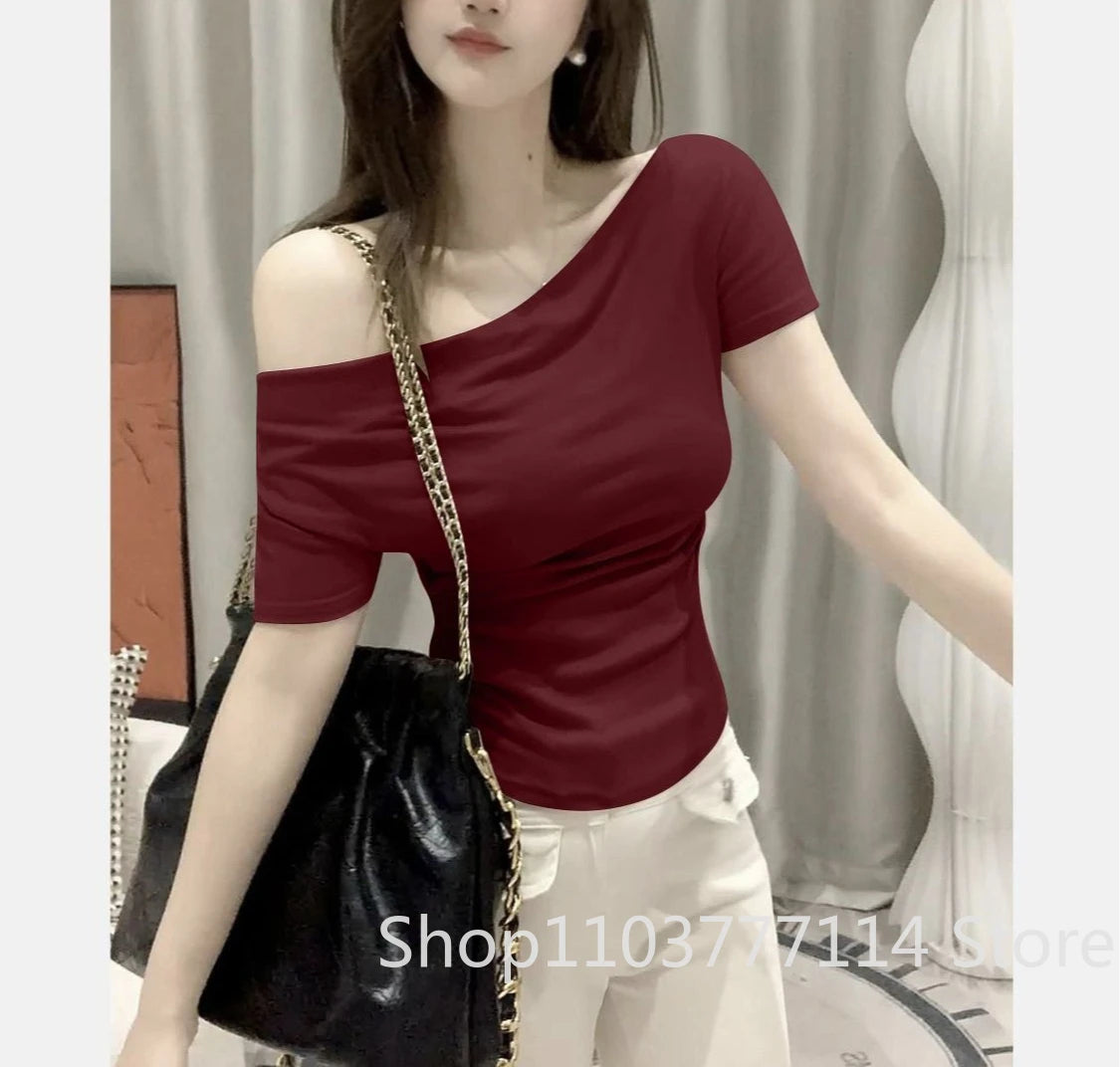 Women's Off Shoulder T-Shirt