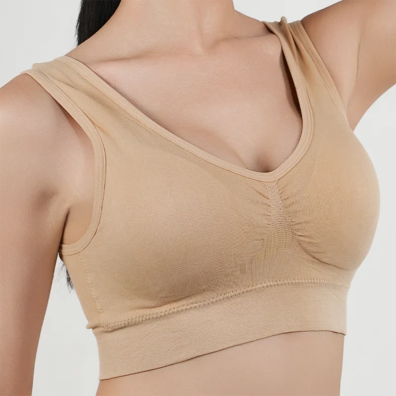 حمالة صدر رياضية مبطنة لليوجا للنساء