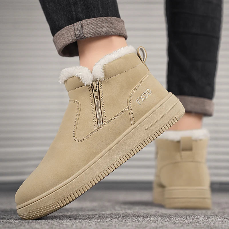 أحذية المطر الخارجية ذات النعل السميك للنساء