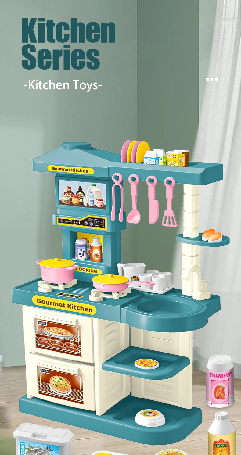 Kids Play Kitchen Accessories Set