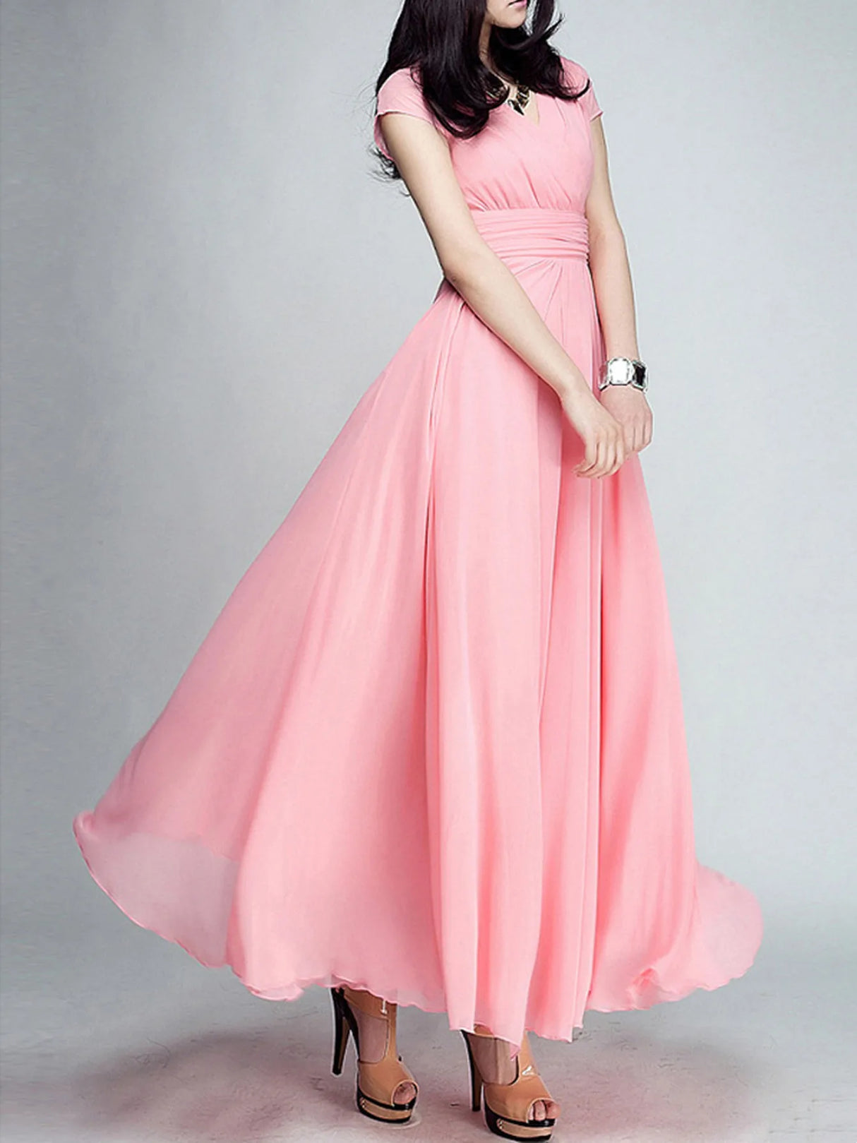 Women Chiffon Summer Party Dress