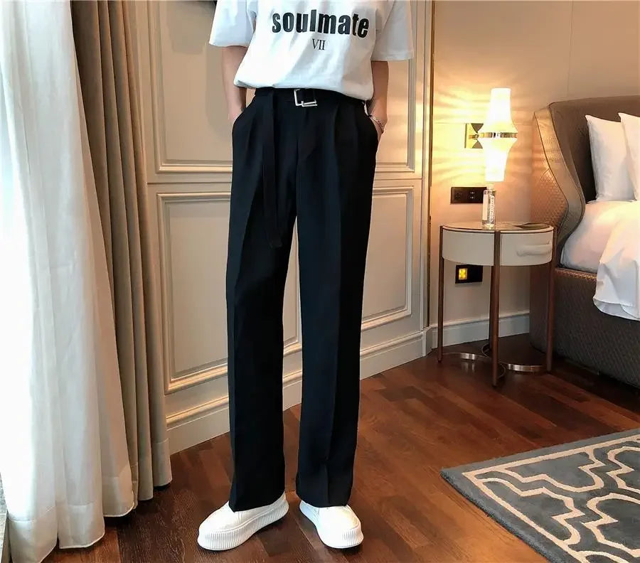 Men's Plus Size White Suit Pants – Formal Trousers