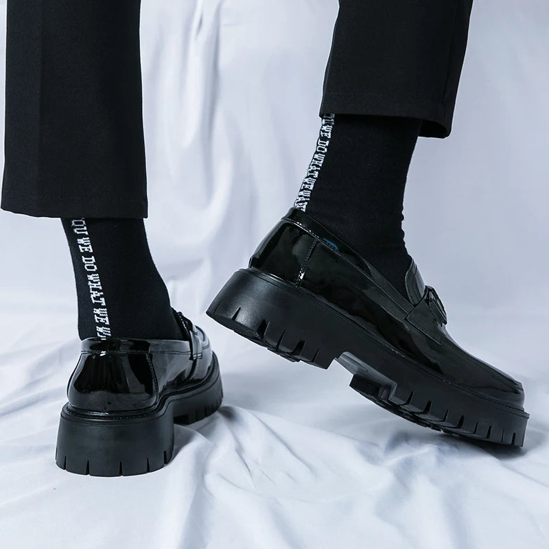 Men Comfortable Work Office Loafers