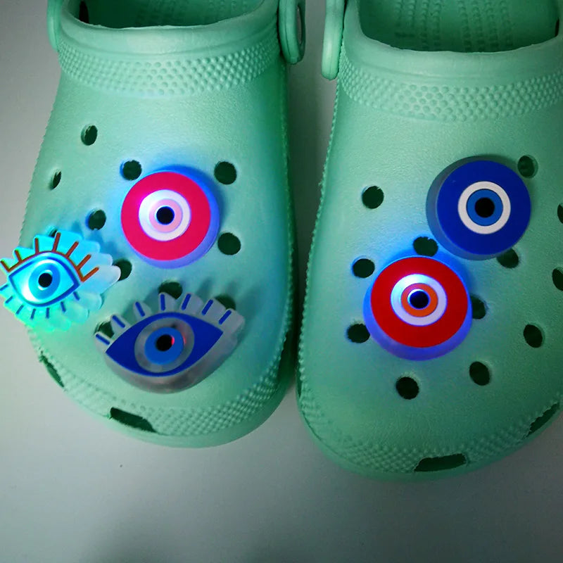 Women LED Shoe Charms Cartoon Animals