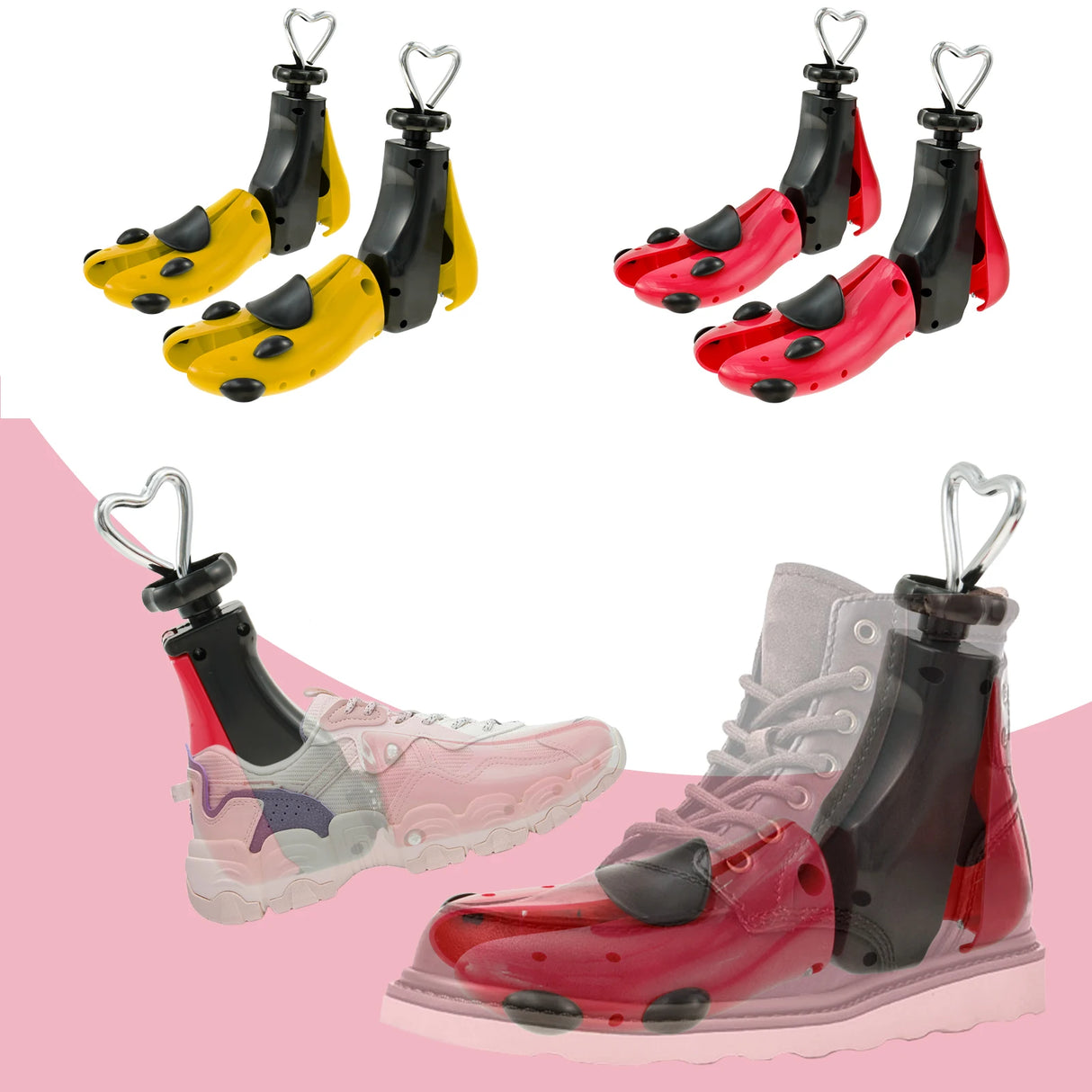 نقالة أحذية عالمية للنساء